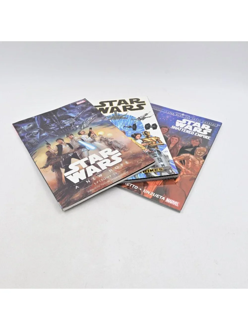 Star Wars Comic Book Lot of 3 A New Hope Skywalker Strikes Shattered Empire